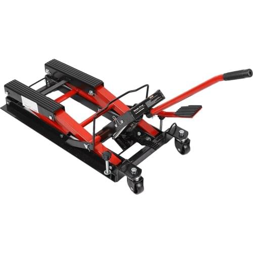 1500lbs Lifting Cranes Repair Bracket Motorcycle Stand Adjustable Lifting Kickstand Floor Jack Table Hoist Chain Hoist Cable