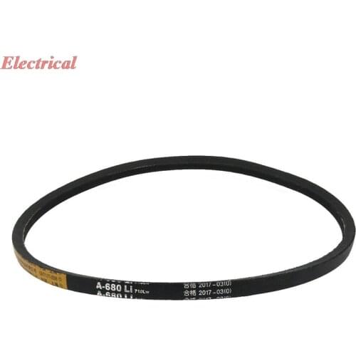 1pc A680 Industrial Lawn Mower Rubber V Belt 12mm Width 26.7 Inch Inner Girth