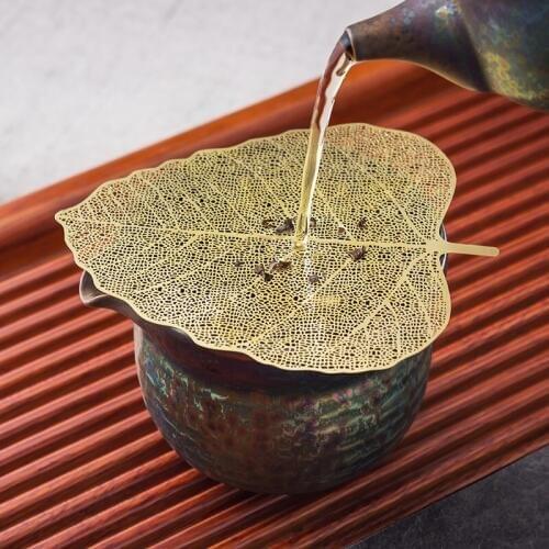 "KingTeaMall" Stainless Steel Leaf Tea Strainers, Filter, Infuser, for Filtering Gongfu Cha Oolong Teaware,Teatool, Teasets