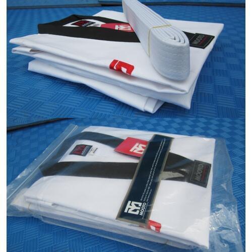 Taekwondo WTF Doboks New Style Red LOGO Child Adult MOOTO ITF Uniform Noble Comfortable Karate Suit Clothes Size 110-190cm