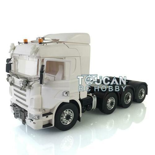 LESU 1/14 Metal Tractor Truck 6*6 Axles Chassis Hercul Sca Hook Lights THZH0988-SMT4