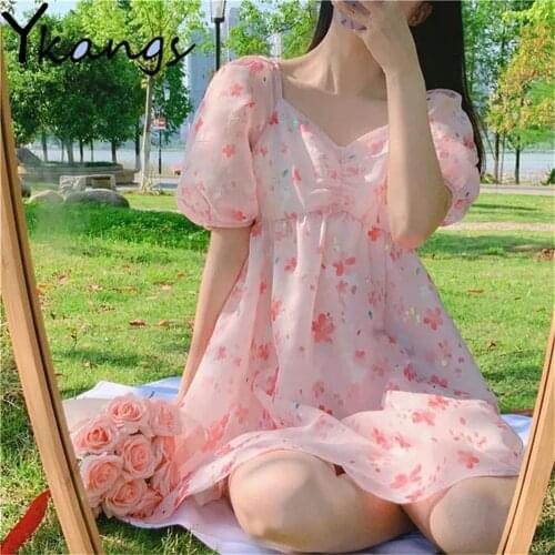 Розовые летние платья YKANGS China At AliExpress