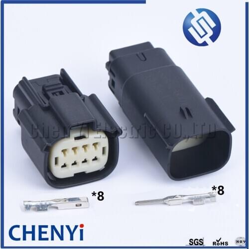 1 set 8 Pin 33472-0801 33482-4801 Auto Electrical Headlight Light Socket Car Engine Cable Plug For Ford BUICK Chevrolet