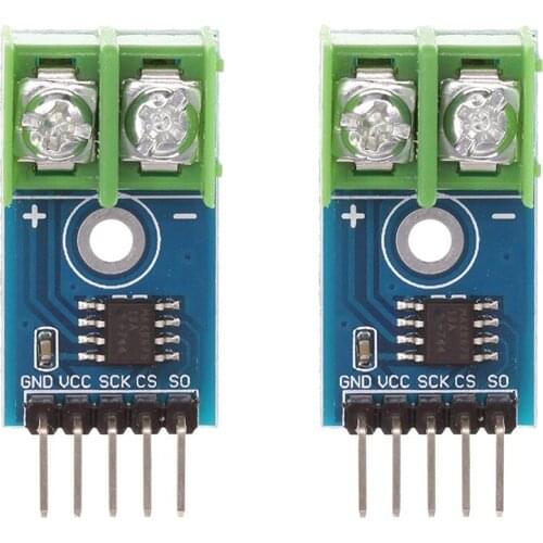 2PCS MAX6675 K Type Thermocouple Temperature Sensor Module