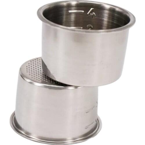 4 Cup 51mm Coffee Filter Non Pressurized Filter Basket For Breville Delonghi Filter Krups Coffee Products Kitchen Accessories