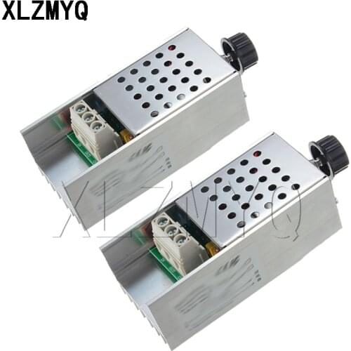 AC 110V 220V 10000W 25A Speed Controller High Power SCR Voltage Regulator Dimmer Switch Speed Temperature Control Thermostat