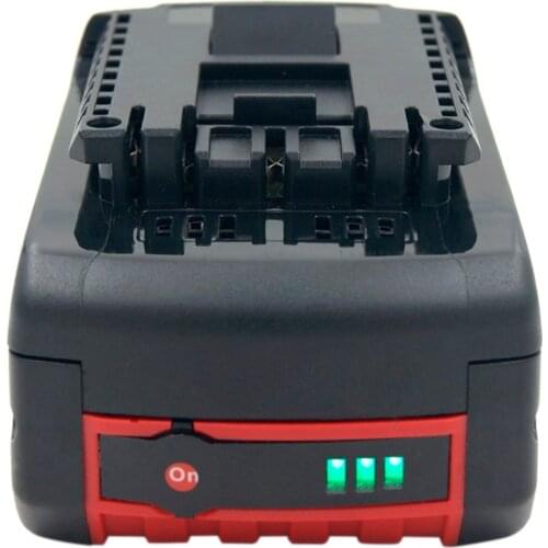Cordless Power Tools Replacement Batteries 4000mAh Li-ion for Bosch 18V battery BAT609 BAT618 BAT620 2607336092 GSR18V-Li