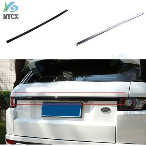 For Land Rover Range Rover Evoque Black Rear Door Trunk Lid Cover Trim 2012-2016 1pcs