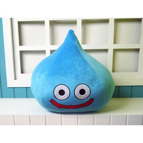 Dragon Quest Slime Cosplay Mascot Toy Blue Plush & Stuffed Cartoon Doll