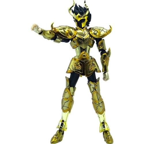CS Model Saint Seiya Cloth Myth EX Gold Saint Capricorn Shura Black Body Double Set Metal Armor action figure Model toys
