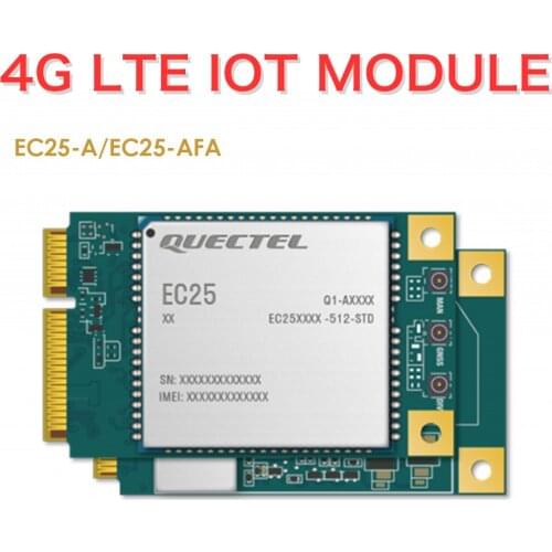 EC25 EC25-A/EC25AFA-512-STD/EC25AFA-MINIPCIE 4G LTE Industrial Modem for North America FDD-LTE B2/B4/B12 WCDMA B2/B4/B8