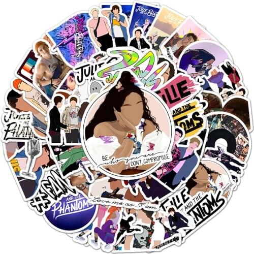 10/50pcs/pack Show Julie and the Phantoms Stickers Classic TV For Motorcycle Car DIY Childrens Toy Decal Guitar Refrigerator