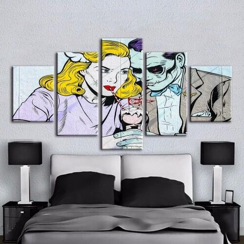 Wall Art Canvas Woman Paintings Date Home Decoration Wack Hd Prints Modern Graffiti Poster For Bedroom Modular Framework