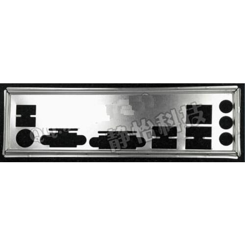 New I/O shield back plate of motherboard for Gigabyte GA-H81M-D3V GA-B85-D3V just shield backplate