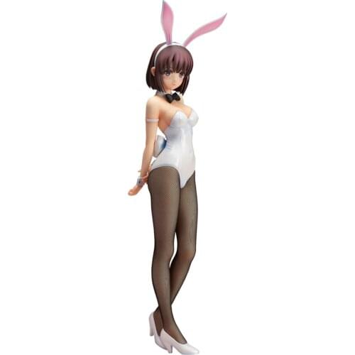 FREEing Anime Saekano How to Raise a Boring Girlfriend Katou Megumi Bunny Ver. PVC Action Figure Anime Figure Model Toys Gift
