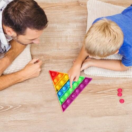 Funny Slow Soft Kid Decompression Balls Portable Vent Toys Soft Push Bubbles Children Fun Pressure Reduction Toy