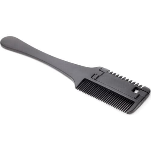 Hair Cut Professional Trimmer Comb Cutting Slim Haircuts Blade Clipper Black