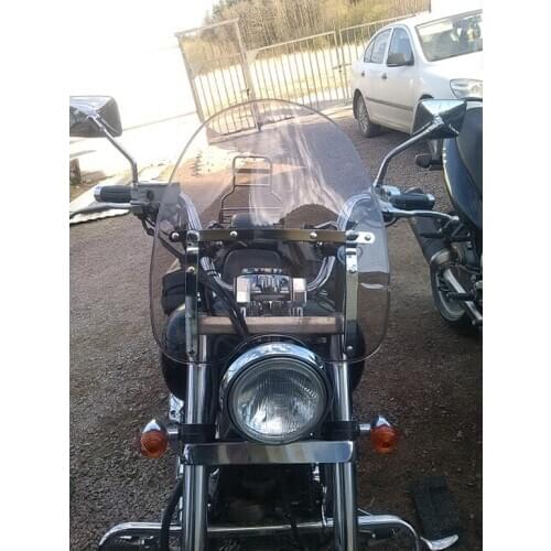 Smoke Windscreen Windshield For 1969-2017 Kawasaki Vulcan VN 88 500 750 800 900 1500 1600 1700 2000 Classic Custom Vaquero