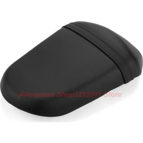 Motorcycle Rear Leather Pillion Passenger Seat Black Back Cusion Cover For Suzuki GSXR1000 2009 2010 2011 2012 2013 2014 2015