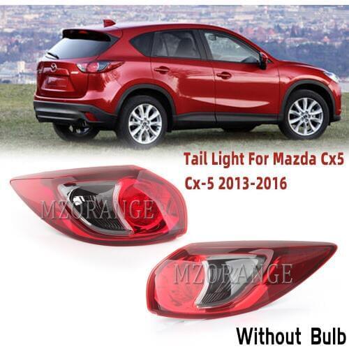 MZORANGE Tail Light For Mazda Cx5 Cx-5 2013-2016 Tail Lamp Housing Car Styling Without Bulb Reversing Brake Fog Light