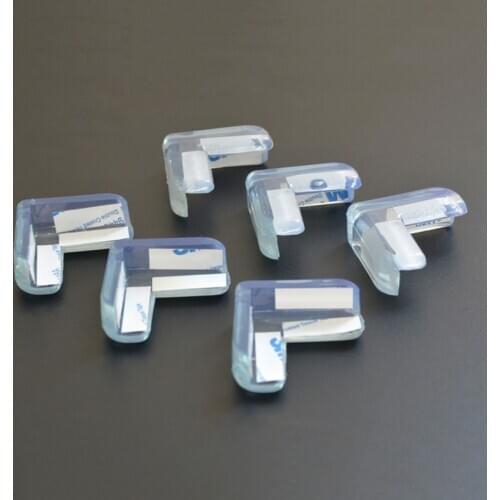 10/1Pcs Baby Silicone Protective Pad Childrens Table Corner Protective Cover Anti-collision Angle Right Angle Protective Sticke