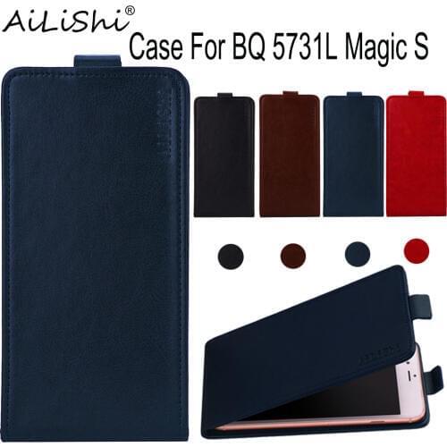 AiLiShi Case For BQ 5731L Magic S Luxury Flip Top Quality PU Leather Case BQ Exclusive 100% Phone Protective Cover Skin+Tracking