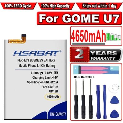 HSABAT 3600mAh~4200mAh GM12B / GOME 2017M95A Battery for GOME U7 / U7mini U7 mini
