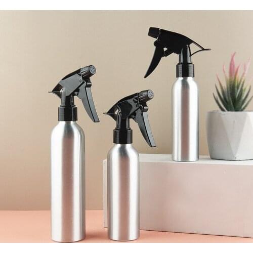 1pc 30-500ML Aluminum Bottle Empty Spray Bottles Pump Sprayer Fine Mist Spray Refillable Bottles Water Spray Bottle Sprinkler