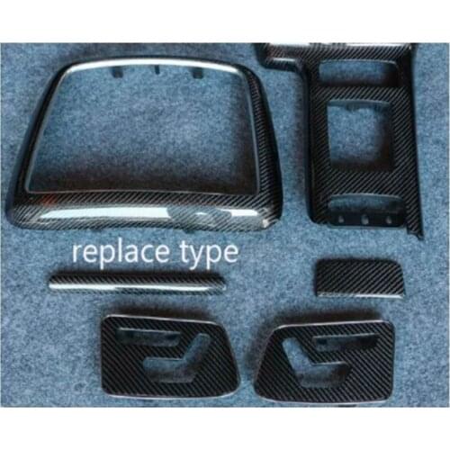 For Mercedes-Benz AMG G500 G550 G63 Carbon Fiber Dashboard Control Interior Vent Door Trim