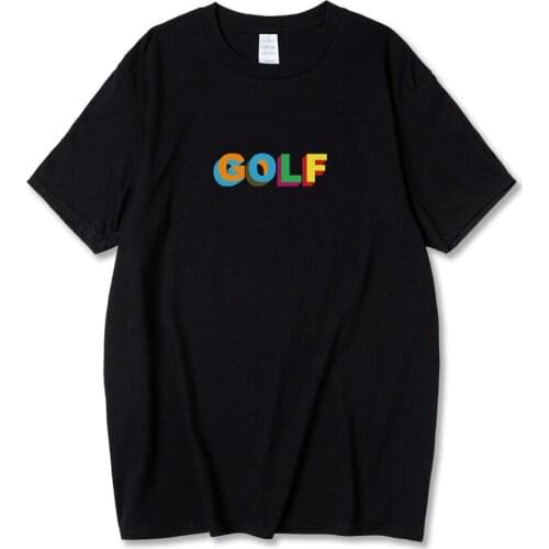 T-Shirts Men Tyler The Creator Golf Wang Flower boy Cat Rap Music Golf Wang OFWGKTA Skate Men T-shirt men/women Hip Hop Tshirt