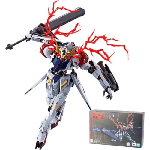 Bandai Metal Robot Spiritsside Ms Mobile Suit Gundam Iron-Blooded Orphans Asw-G-08 Gundam Barbatos Lupus Assembled Action Toys