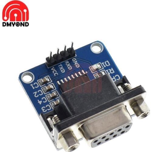 MAX3232 RS232 to TTL Serial Port Converter Module DB9 Connector MAX232 DIY ELECTRONIC NXP microcontroller MCU 3.3V