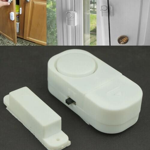 Set Of 2 Wireless Door & Window Alarms, Entrance Alerts,Chimes Security Warning