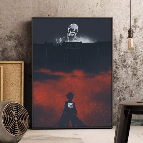 Attack on Titan Canvas Prints Poster Home Decoration Painting Wall Art Pictures Modular No Framework Decorative paintings