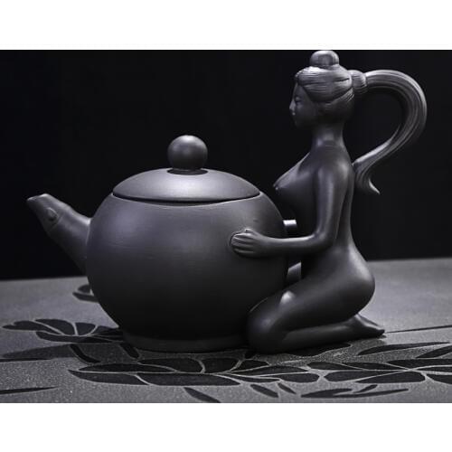 Recommended authentic zisha Violet arenaceous teapot tea set manually beauty purple clay pot of healthy environmental protection