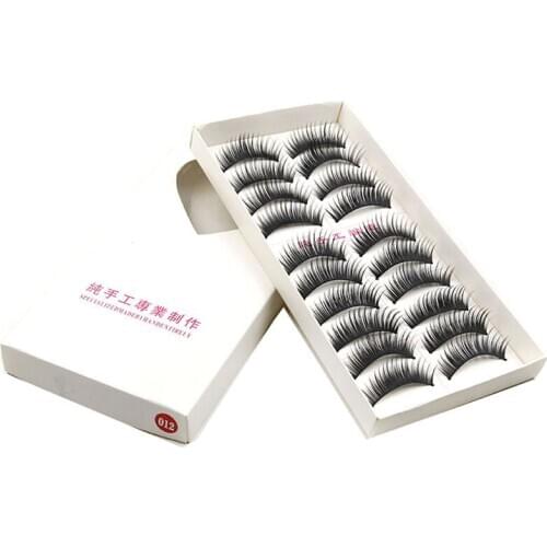 False Eyelashes Fake Lashes Long Makeup 3d Mink Lashes Extension Eyelash for Beauty Makeup New 10 Pairs Natural Strip Lashes