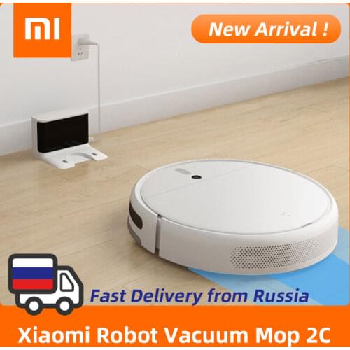 XIAOMI Sweeping Mopping Robot MIJIA Mi Vacuum Cleaner 1C for Home Auto Dust Sterilize 2500PA Cyclone Suction Smart Planned WiFi