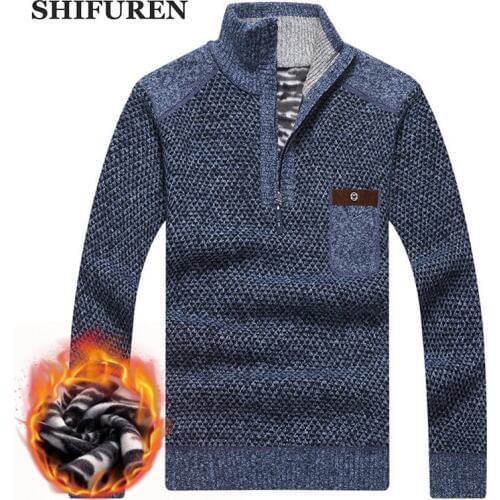 Мужские пуловеры на молнии SHIFUREN China At AliExpress