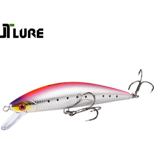 Pin Tail Tune40 Super Sinking Minnow Fishing Lure for Surf Off Shore Saltwater Long Casting Fishing Tackle JT9222