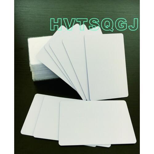 300pcs Free shipping professional manufacturer blank smart pvc rfid nfc ultralight cards