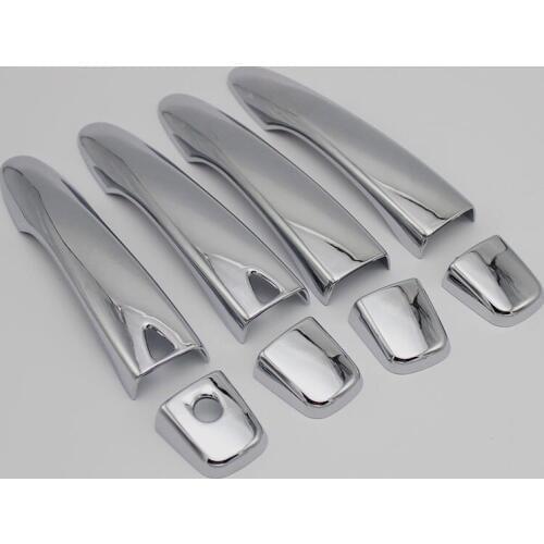 ABS Chrome Car Smart Handle Door Handles Cover trim For RENAULT KADJAR 2016-2018