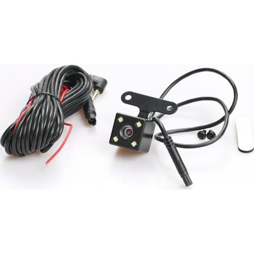 AZGIANT 5pin 4led Rear View Camera Car Reverse 135 Degree Wide Angle Auto Parking Cameras Connecting Dash Cam