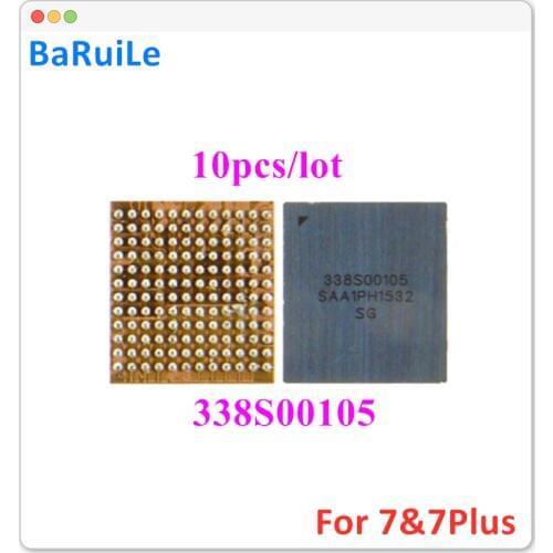 BaRuiLe 10pcs For iPhone 6S 7 Plus Repair U3101 U3500 Main Audio IC Replacement 338S00105 BGA Chip Fix Parts