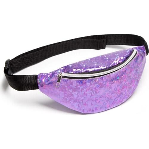 Free shipping Women PU Leather Waist Fanny Pack Belt Bag Pouch Hip Bum Bag Travel Sport Small Purse