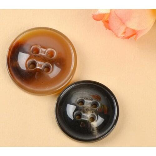 15mm/18mm/20mm/22mm/25mm Botones Scrapbooking 50Pcs Suit Buttons High Quality Clothing Or Trench Coat Button Fashinable Materia