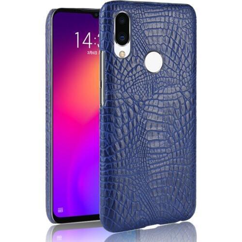 New arrival For Meizu Note 9 Note9 Case Retro Luxury Crocodile Skin PU Leather Protective Cover For Meizu Note 9 Phone Bag Case