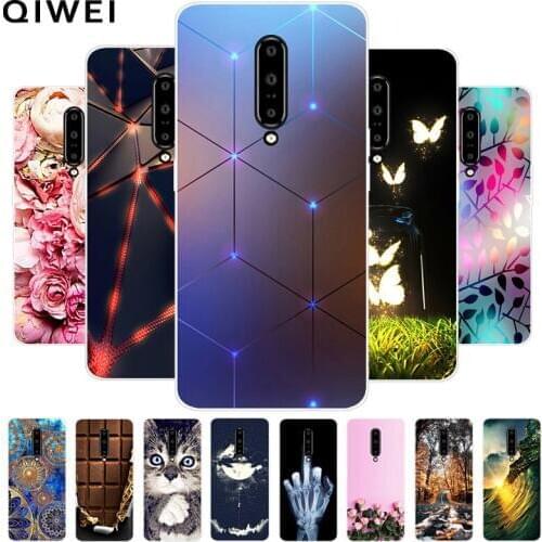 For Oneplus 7 Pro Case Cartoon Fashion Slim Soft TPU Phone Back Cover Cases For One Plus 7T Pro 7 T Cover for oneplus7T oneplus7