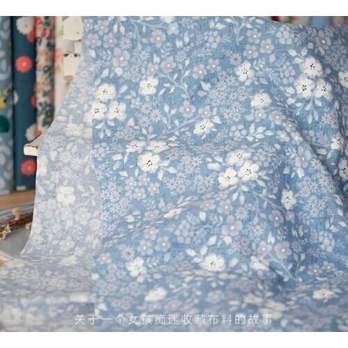 Dailylike 50*160Cm Cotton Fabric Printed Cloth Sewing Quilting Fabrics For Patchwork Needlework DIY Handmade Accessories