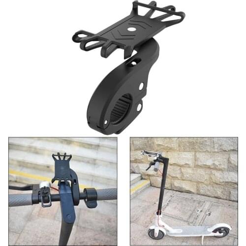 Phone Holder for Xiaomi Electric Scooter Accessories Universal Motorcycle Bicycle Support Adjustable Bike Phone Holder safety
