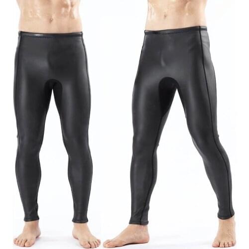 2mm CR light leather Diving Pants Scuba thermal Swimming Pants for Men Snorkeling Pants spearfishing Rowing Surfing trousers
